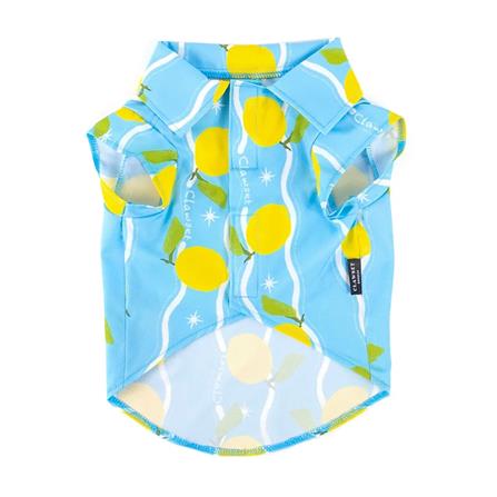 เสื้อสัตว์เลี้ยง CLAWSET PET SHIRT LEMON ไซซ์ 5 สีฟ้า_0