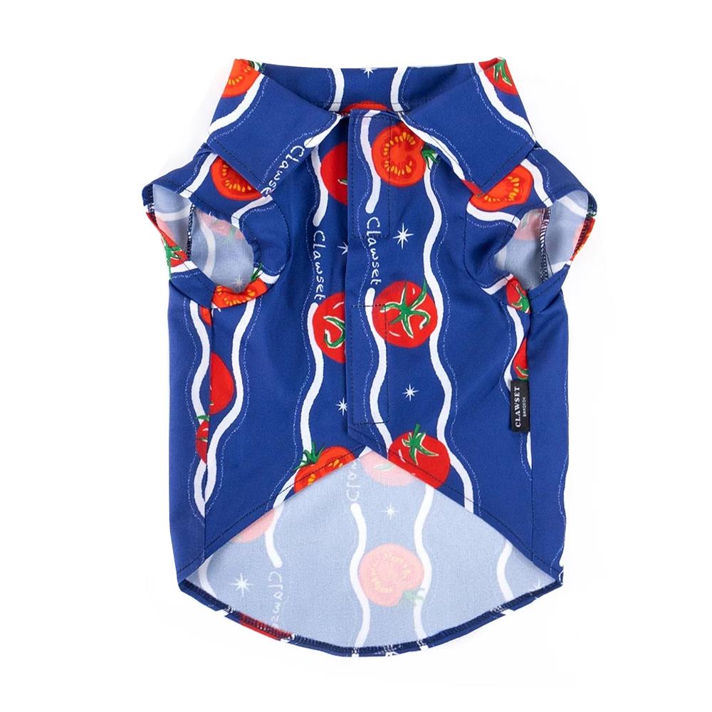 เสื้อสัตว์เลี้ยง CLAWSET PET SHIRT TOMATO ไซซ์ 5 สีกรมท่า