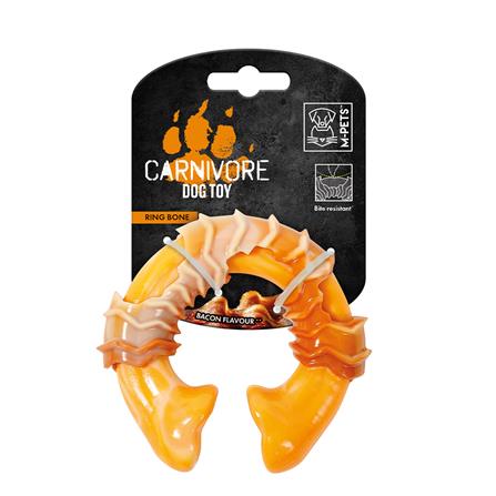 ของเล่นสุนัข M-PETS CARNIVORE DOG TOY RING BACON ไซซ์ S_0