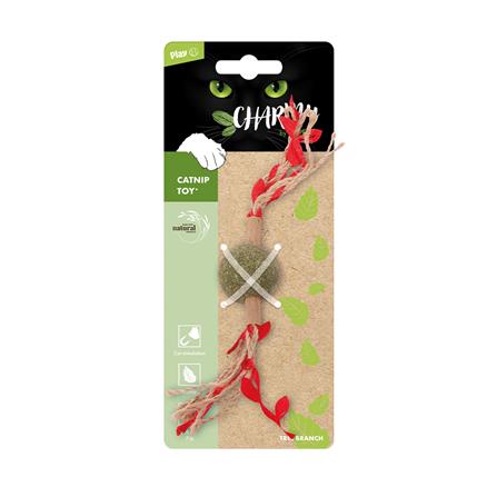 ลูกแคทนิป M-PETS CHARMY CATNIP TREE BRANCH สีแดง_0