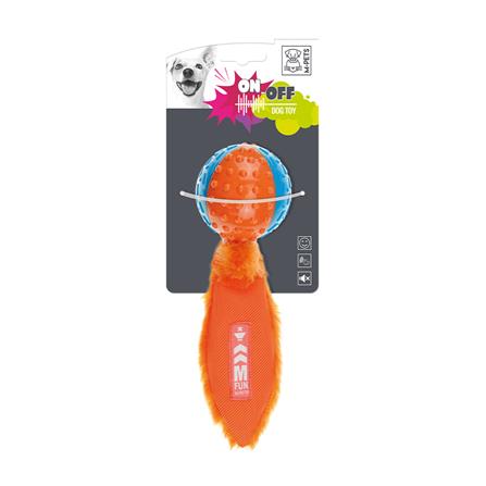 ของเล่นสุนัข M-PETS ON/OFF METEOR สีส้ม/ฟ้า_0