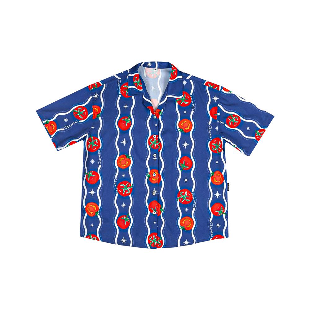 เสื้อ CLAWSET HUMAN SHIRT TOMATO ไซซ์ M สีกรมท่า