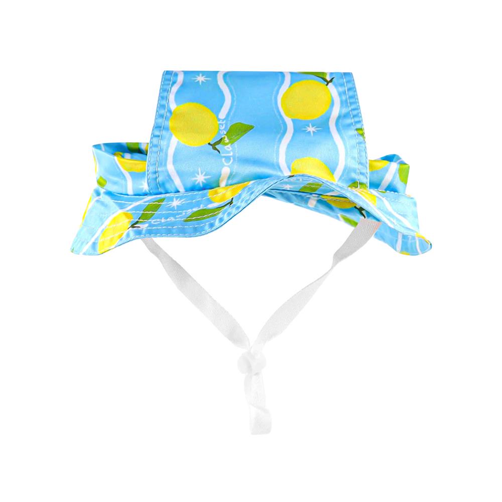 หมวกสัตว์เลี้ยง CLAWSET LEMON ไซซ์ M สีฟ้า