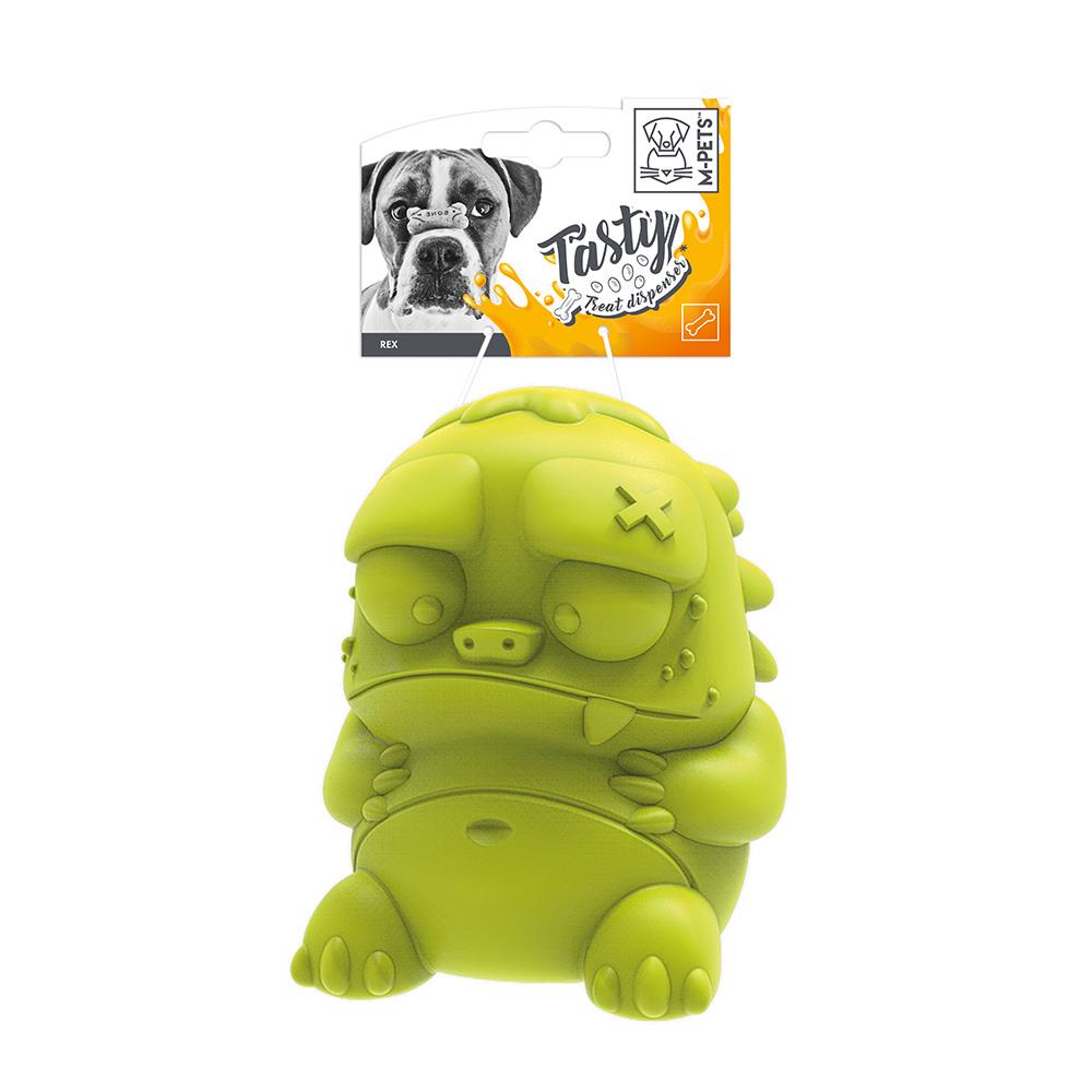 ของเล่นสุนัข M-PETS DOG TASTY REX สีเขียว