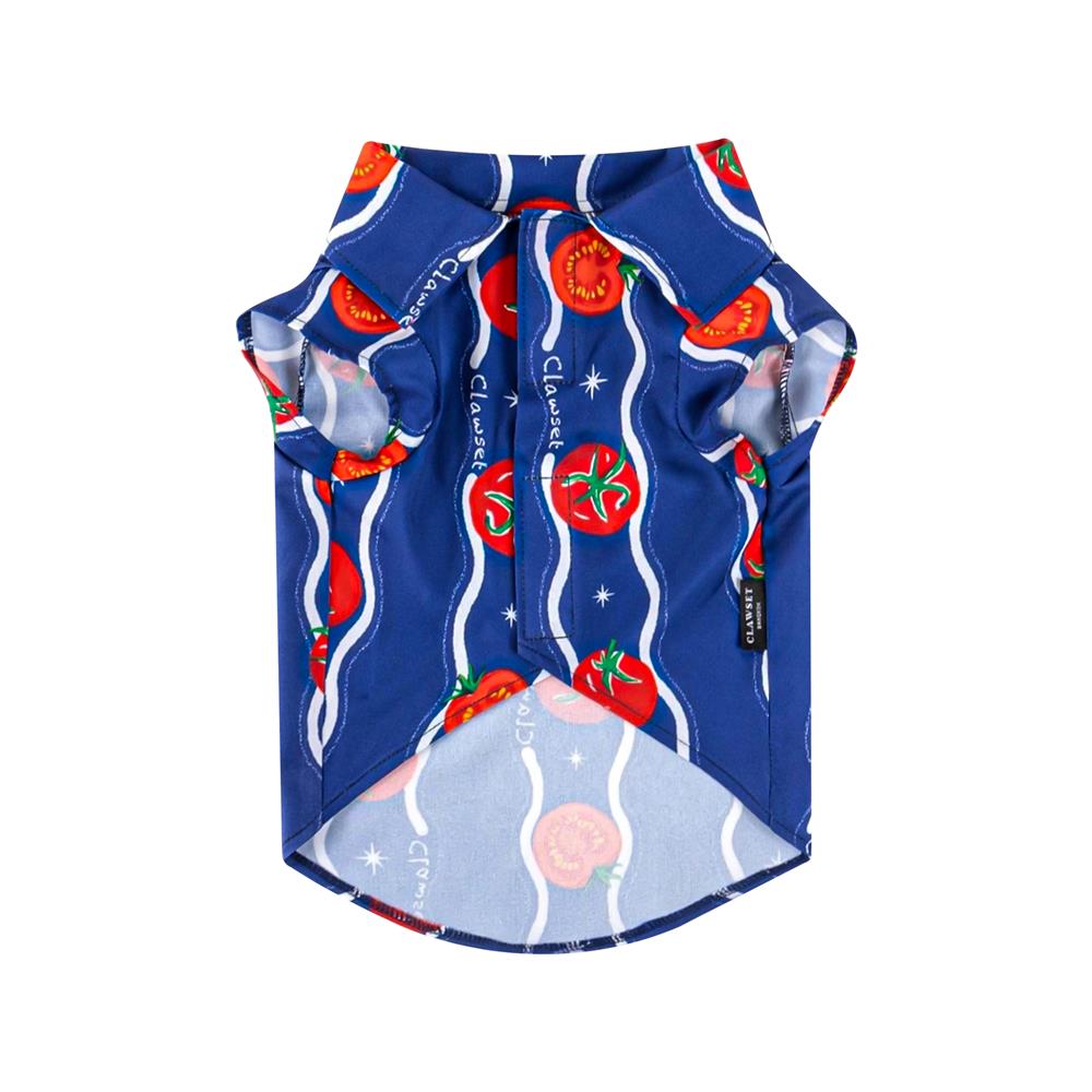 เสื้อสัตว์เลี้ยง CLAWSET PET SHIRT TOMATO ไซซ์ 16 สีกรมท่า