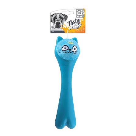 ของเล่นสุนัข M-PETS DOG ROB รูปแมว สีฟ้า_0