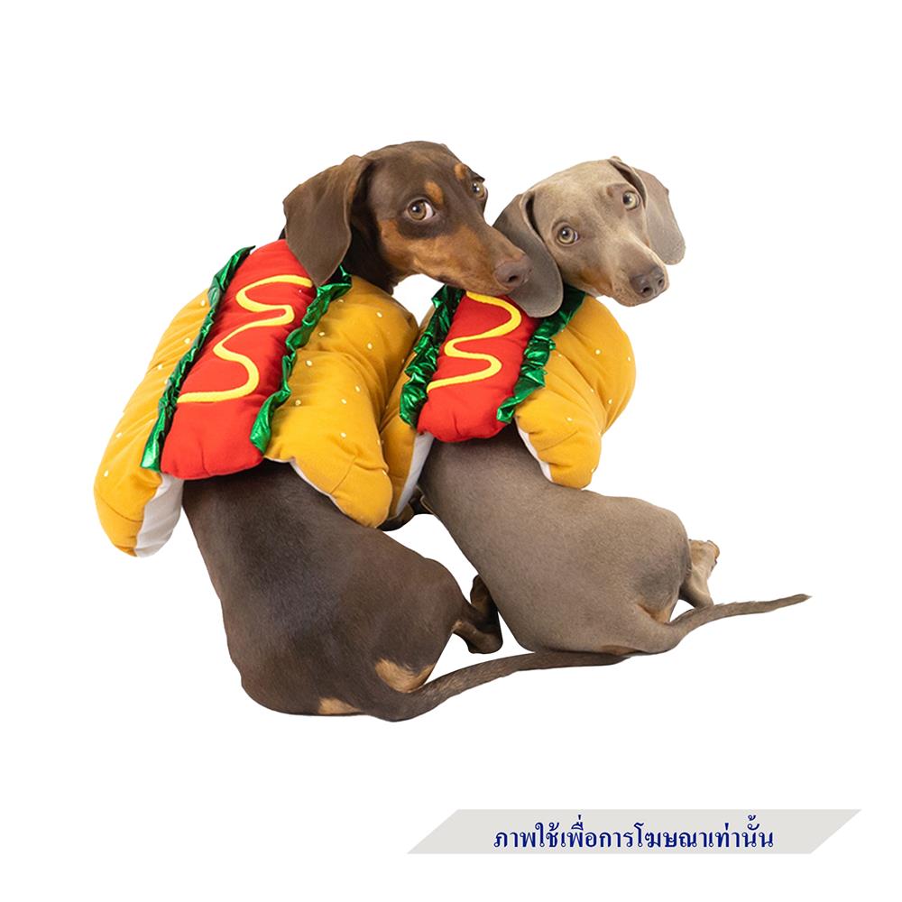 ชุดสัตว์เลี้ยง CLAWSET FANCY COSTUME LOVELY HOTDOG ไซซ์ M