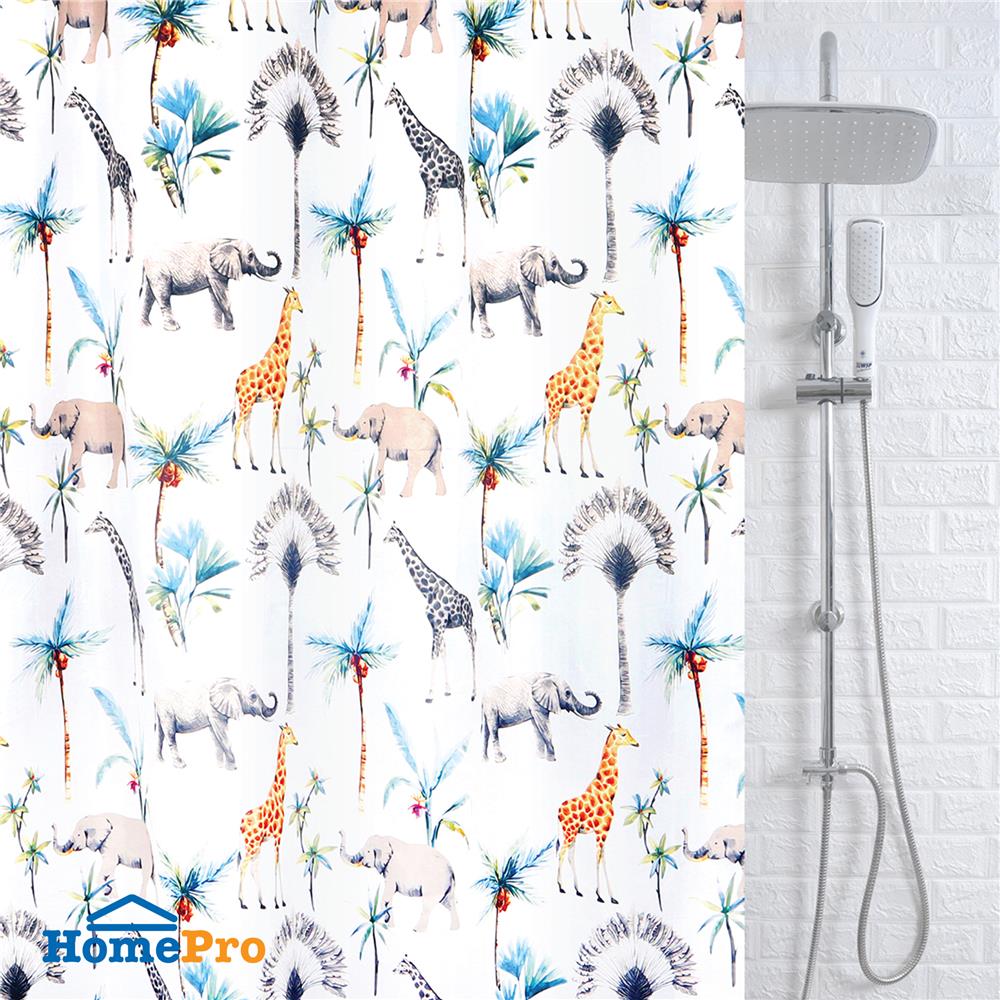 ม่านห้องน้ำ POLYESTER WSP SCP-23/P2335 180X180 ซม.