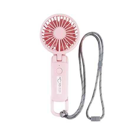 พัดลมพกพา 3 นิ้ว RHYTHM 740171001 สีชมพู_0