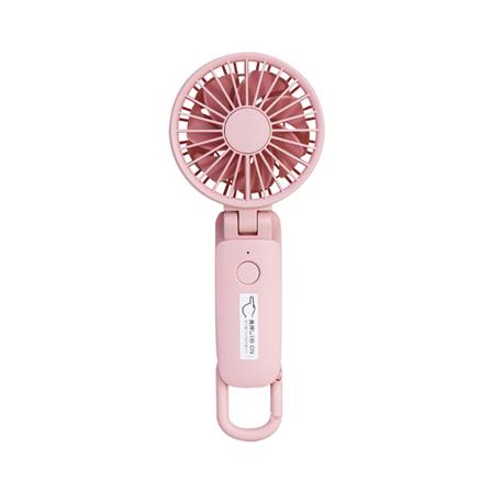 พัดลมพกพา 3 นิ้ว RHYTHM 740171001 สีชมพู_1