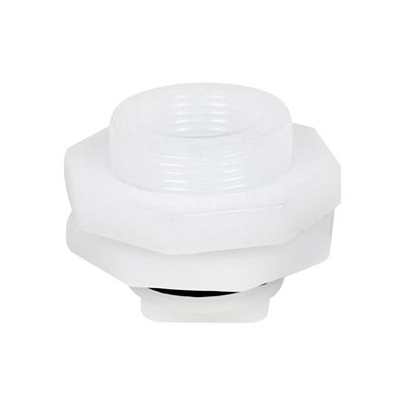 ข้อต่อเข้าแท็งก์น้ำ DEXZON 1 นิ้ว สีขาว_1