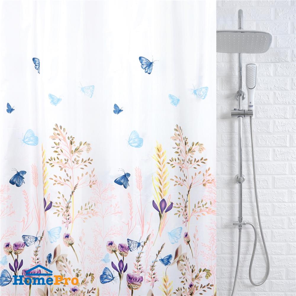 ม่านห้องน้ำ POLYESTER WSP SCP-23/P2338 180X180 ซม.