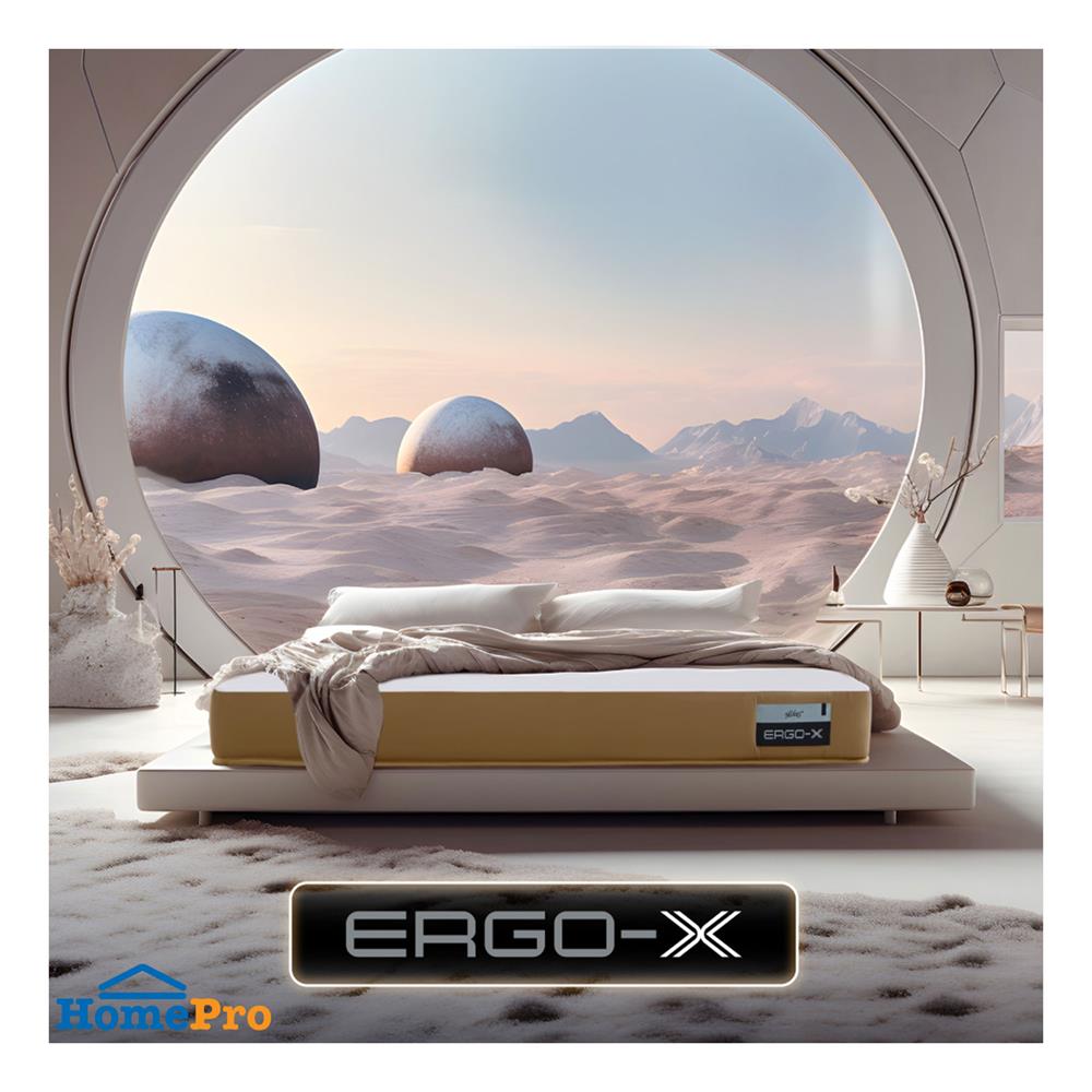 ที่นอน 6 ฟุต MIDAS ERGO-X พร้อมหมอนหนุน 2 ชิ้น