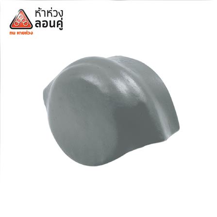 ครอบปิดจั่ว/ปิดชายตะเข้ ตราห้าห่วง 30X17X22 ซม. สีมิดไนท์เกรย์_0