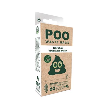ถุงเก็บมูลสัตว์เลี้ยง M-PETS POO WASTE BAGS 60 ชิ้น_0