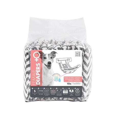 ผ้าอ้อมสุนัข M-PETS DIAPERS FEMALE DOG ไซซ์ S_0