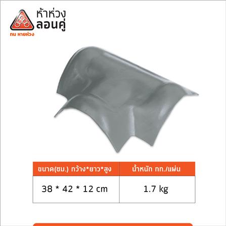 ครอบ 3 ทาง T ตราห้าห่วง 38X42X12 ซม. สีมิดไนท์เกรย์_4