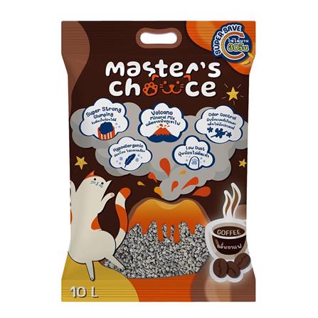 ทรายแมว MASTER'S CHOICE กลิ่นกาแฟ 10 ลิตร_0