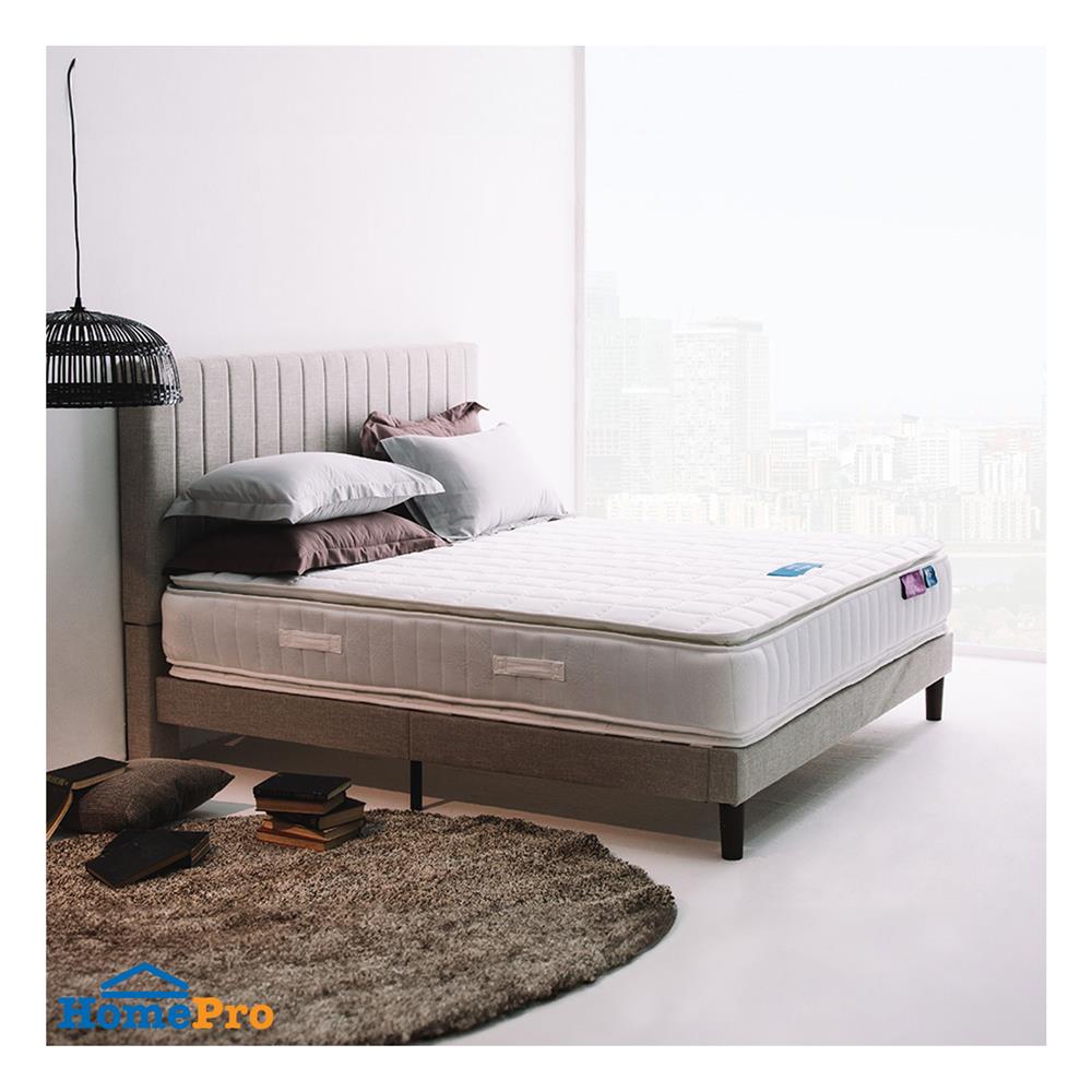 ที่นอน 5 ฟุต LOTUS CHARTO พร้อมหมอนหนุน 2 ชิ้น