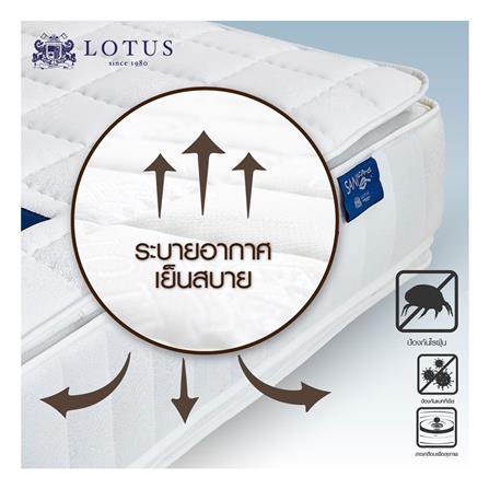 ที่นอน 5 ฟุต LOTUS CHARTO พร้อมหมอนหนุน 2 ชิ้น_5