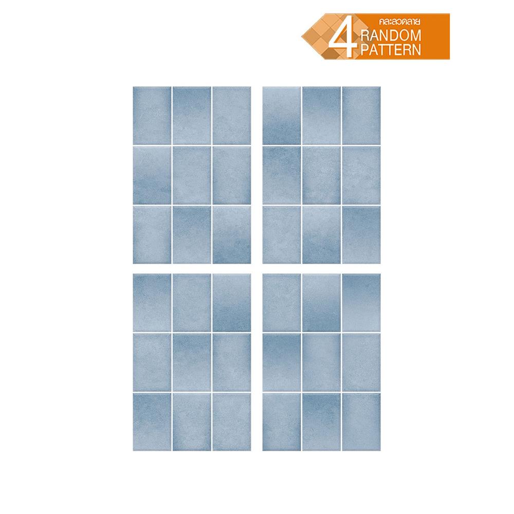 กระเบื้องผนัง 10x16 นิ้ว DURAGRES ซิมม่อนส์ บลู A 1 ตร.ม.