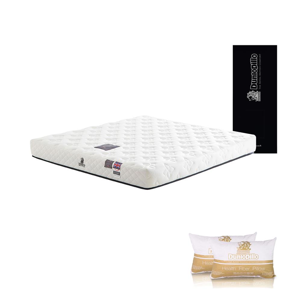 ที่นอน 5 ฟุต DUNLOPILLO MAJESTA I พร้อมหมอนหนุน 2 ชิ้น