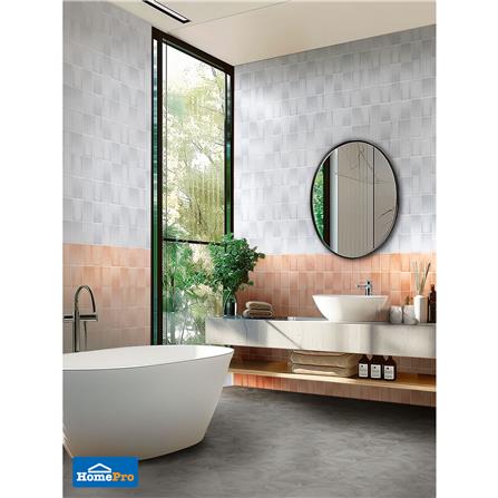 กระเบื้องผนัง 10x16 นิ้ว DURAGRES ซิมม่อนส์ เกรย์ A 1 ตร.ม._6