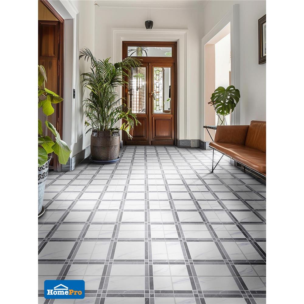 กระเบื้องพื้น 18x18 นิ้ว TARA โจเซ่ เทา PM 1 ตร.ม.