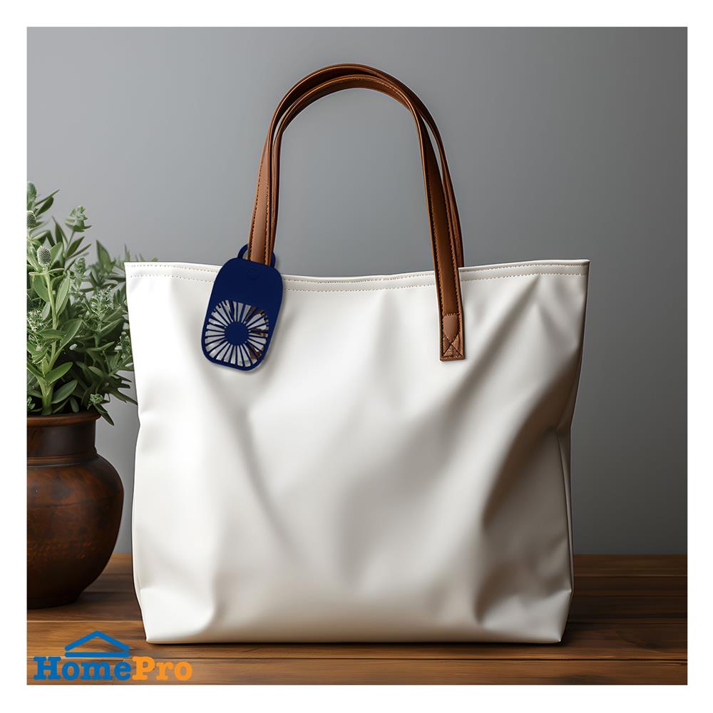 พัดลมพกพา 3 นิ้ว RHYTHM 750161001 สีน้ำเงิน