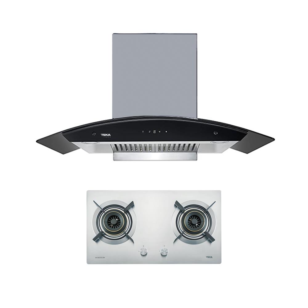 เตาฝัง+เครื่องดูดควัน LINEA S72 2G AIAL+NCW 90 T30