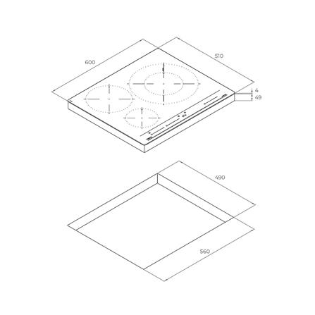 เตาฝังอินดักชั่น TEKA IZC 63320 BK MSS 60 ซม._4