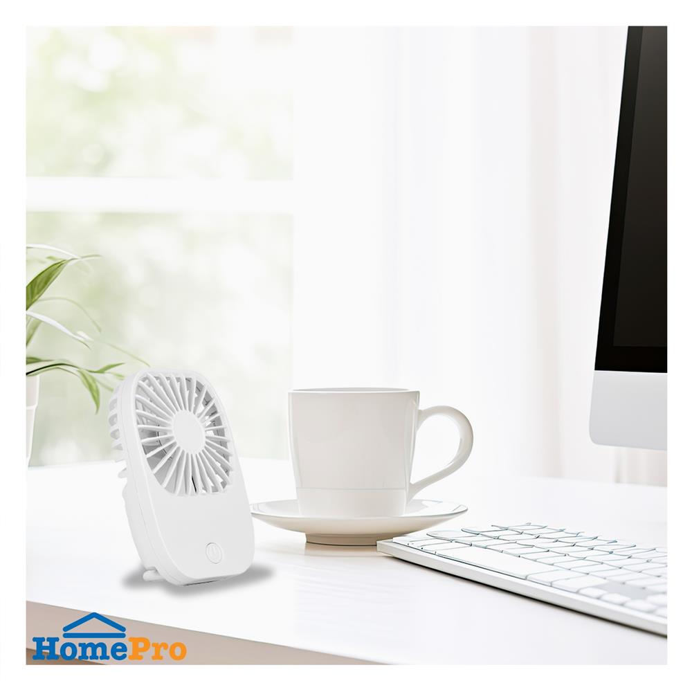 พัดลมพกพา 3 นิ้ว RHYTHM 750111001 สีขาว