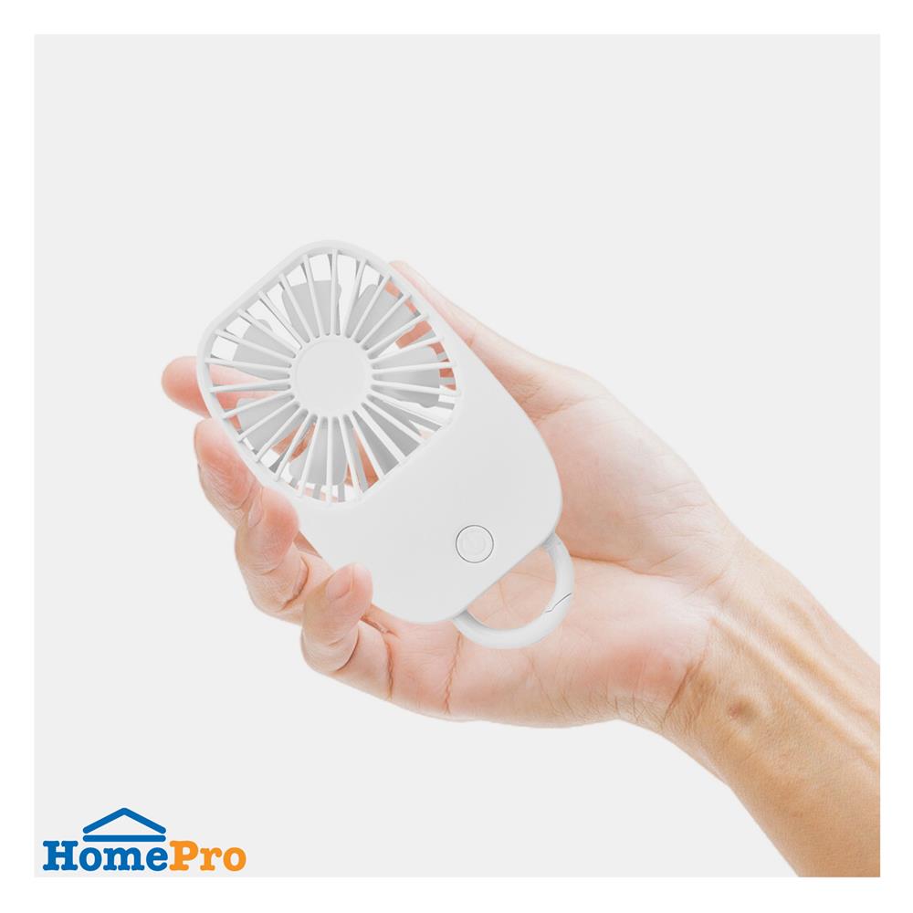พัดลมพกพา 3 นิ้ว RHYTHM 750111001 สีขาว