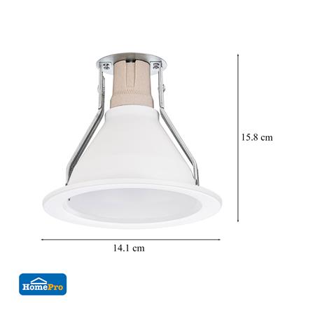 ดาวน์ไลท์ CARINI OL-DLHS-D 4.5 นิ้ว สีขาว กลม_4