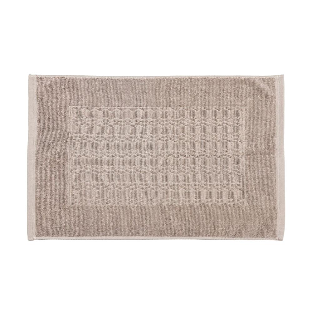 พรมขนหนู HOME LIVING STYLE BONE 17X28 นิ้ว สีน้ำตาล_1