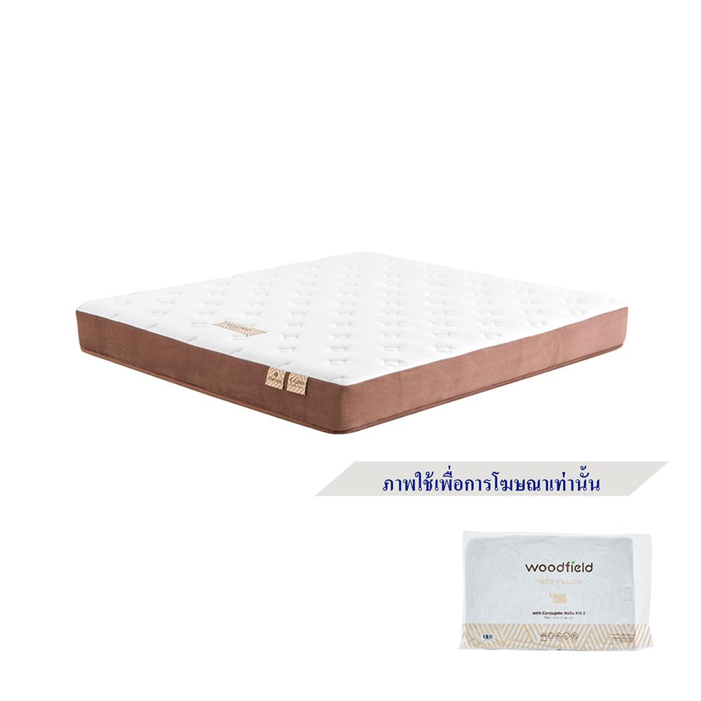 ที่นอน 3.5 ฟุต WOODFIELD ECIO I พร้อมหมอนหนุน 1 ชิ้น