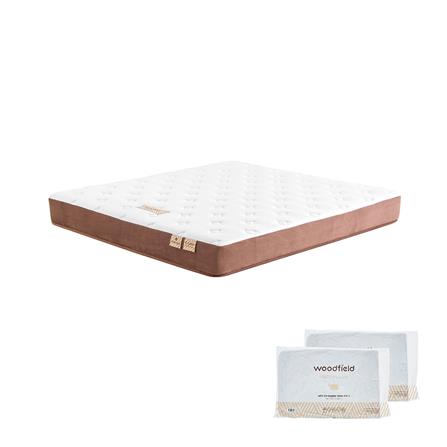 ที่นอน 5 ฟุต WOODFIELD ECIO I พร้อมหมอนหนุน 2 ชิ้น_0