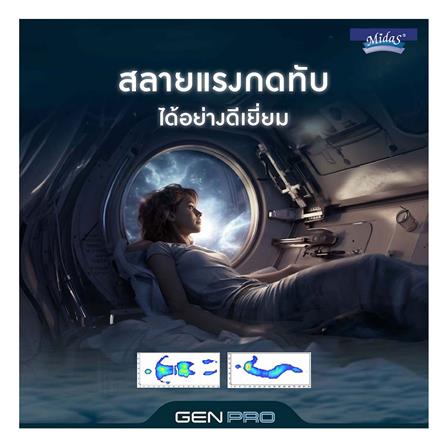 ที่นอน 5 ฟุต MIDAS GEN PRO พร้อมหมอนหนุน 2 ชิ้น_9