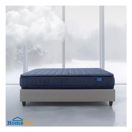 ที่นอน 6 ฟุต LOTUS PRECISE II สีน้ำเงิน พร้อมหมอนหนุน 2 ชิ้น_2