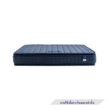 ที่นอน 3.5 ฟุต LOTUS PRECISE II สีน้ำเงิน พร้อมหมอนหนุน 1 ชิ้น_1