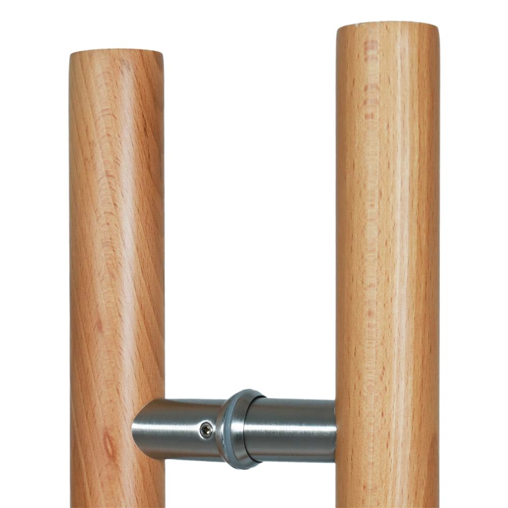 มือจับประตู แบบดึง AZLE HDW06C-32 32 นิ้ว สีไม้บีช