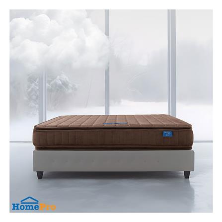 ที่นอน 5 ฟุต LOTUS PRECISE II สีน้ำตาล พร้อมหมอนหนุน 2 ชิ้น_3