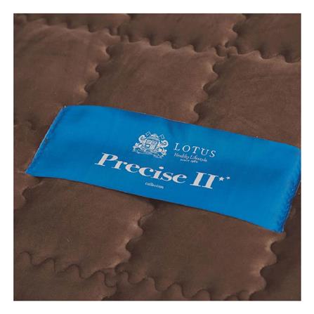ที่นอน 3.5 ฟุต LOTUS PRECISE II สีน้ำตาล พร้อมหมอนหนุน 1 ชิ้น_2