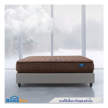 ที่นอน 3.5 ฟุต LOTUS PRECISE II สีน้ำตาล พร้อมหมอนหนุน 1 ชิ้น_3