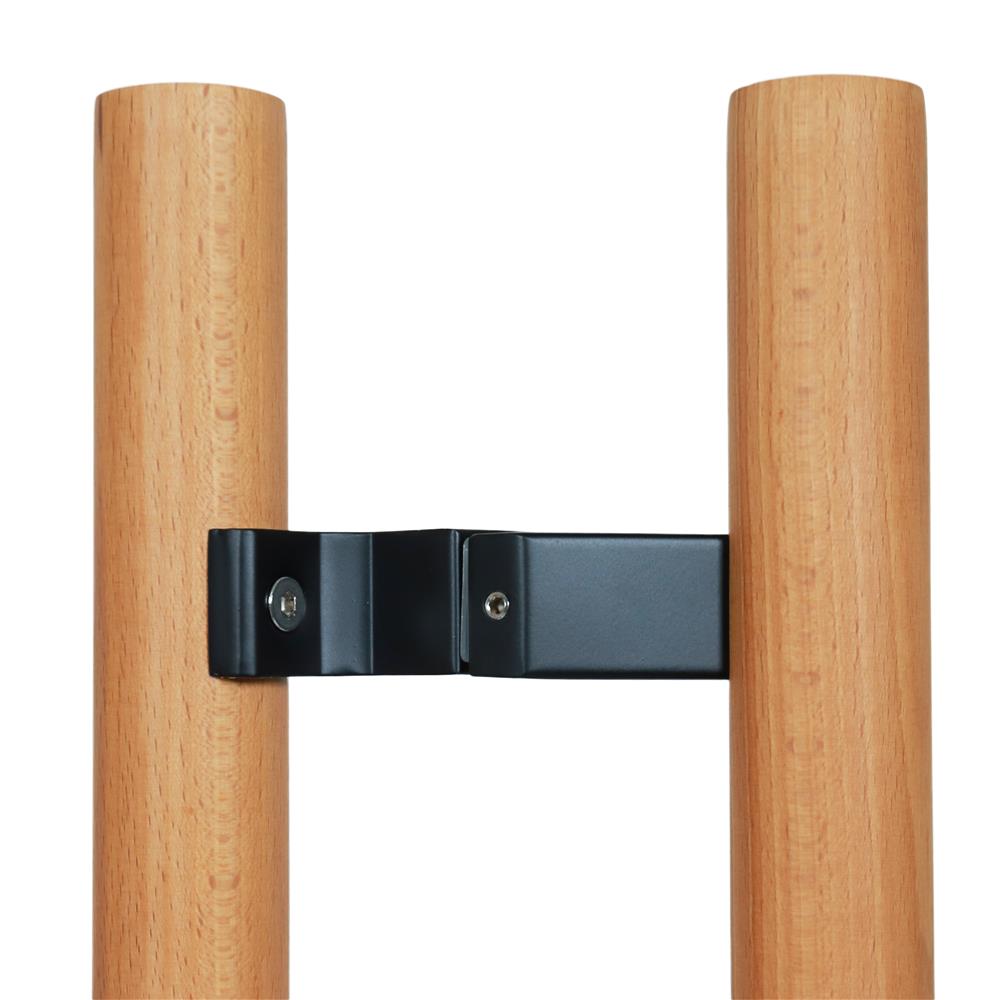 มือจับประตู แบบดึง AZLE HDW06D-24 24 นิ้ว สีไม้บีช