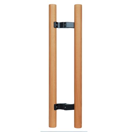 มือจับประตู แบบดึง AZLE HDW06D-24 24 นิ้ว สีไม้บีช_1