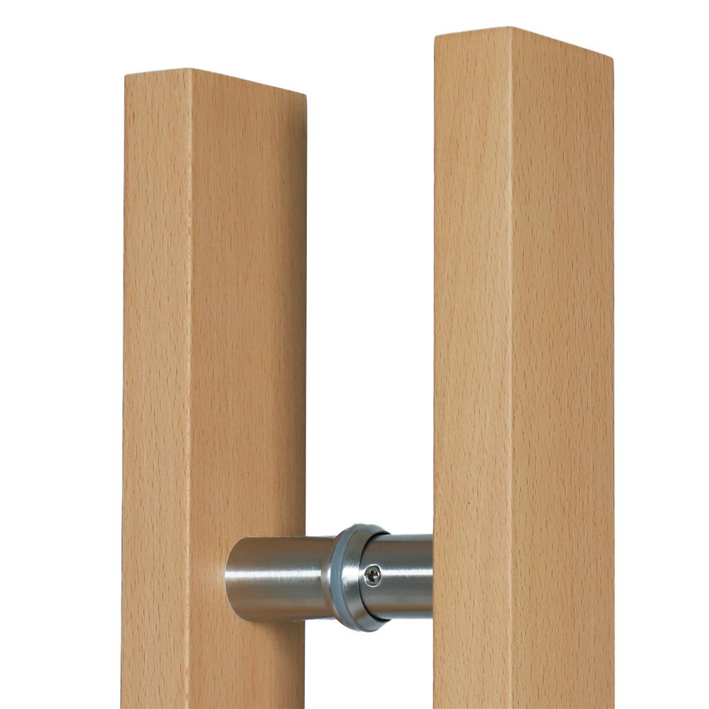 มือจับประตู แบบดึง AZLE HDW06A-32 32 นิ้ว สีไม้บีช