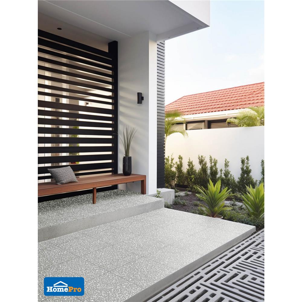 กระเบื้องพื้น 60x60 ซม. CERGRES โพลกาโซ่ เกรย์ A 1.44 ตร.ม.