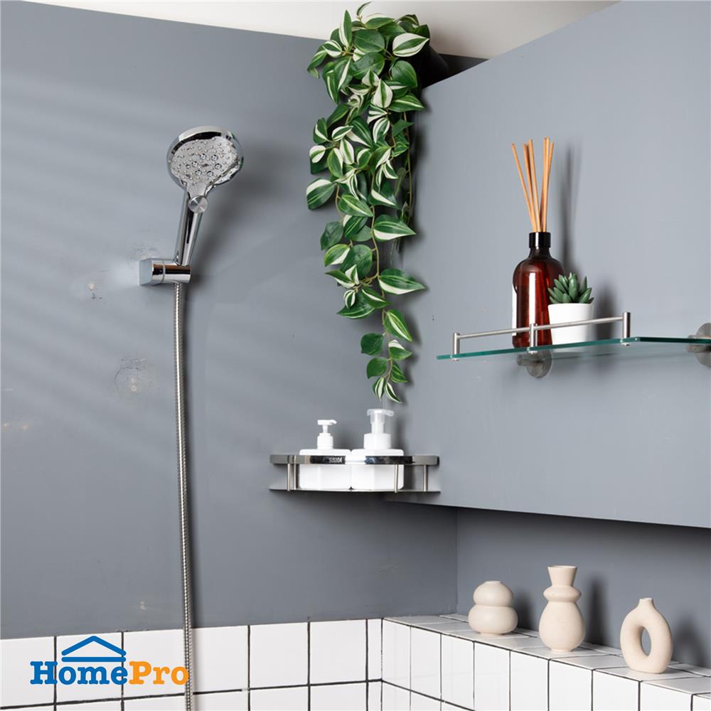 ชุดฝักบัวสายอ่อน 3 ระดับ RASLAND RA D412-UFO สีโครม