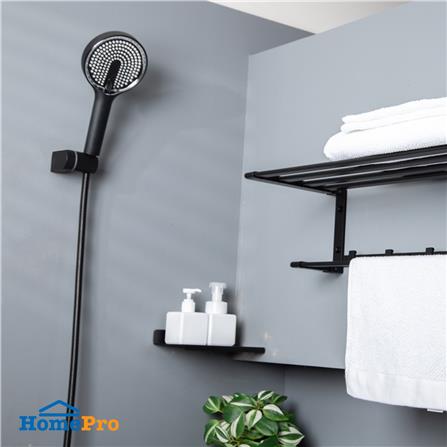 ชุดฝักบัวสายอ่อน 5 ระดับ RASLAND RA D414-BLACK สีดำ_3